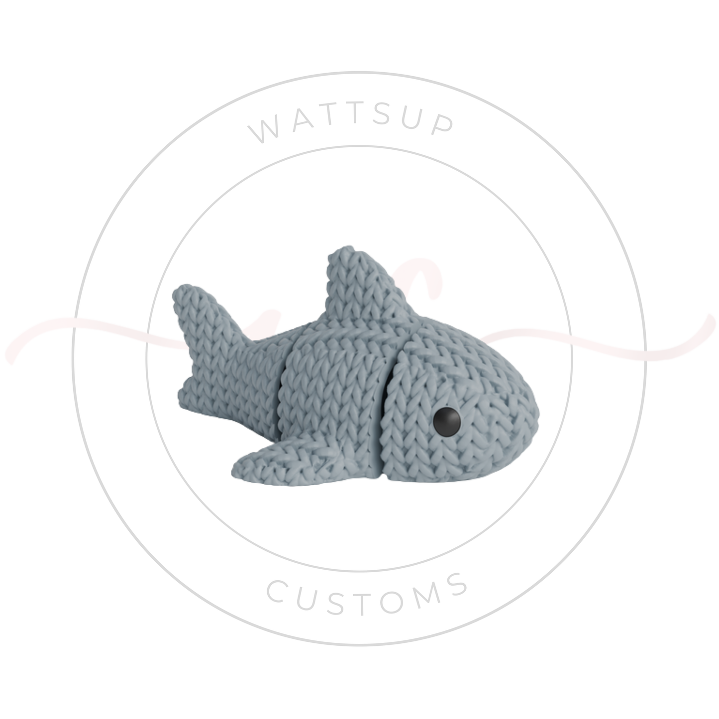 Articulated Knitted Animal Figures Or Keychains - Wattsupcustoms