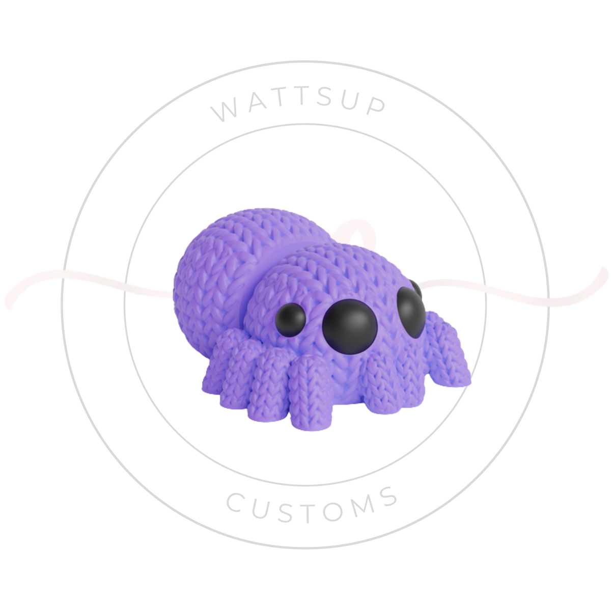 Articulated Knitted Animal Figures Or Keychains - Wattsupcustoms