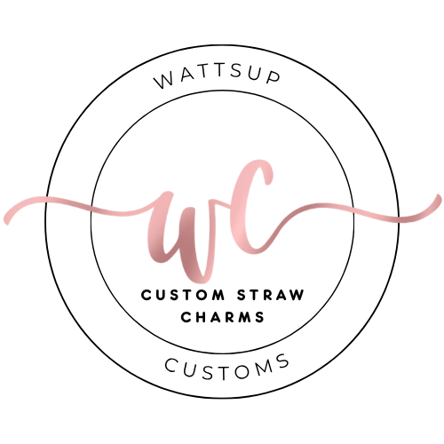 Custom Name Charm Or Keychain - Personalize! - Wattsupcustoms