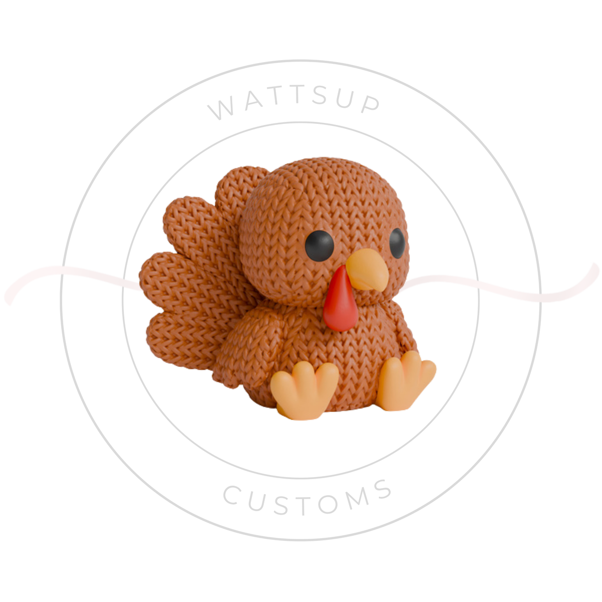 Knitted Animal Straw Charms - Wattsupcustoms
