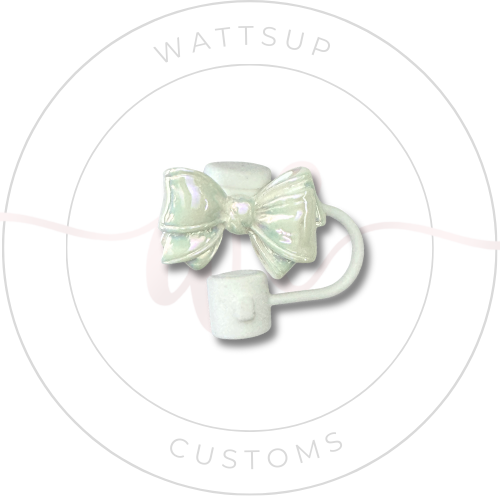 Bow Straw Toppers - Wattsupcustoms