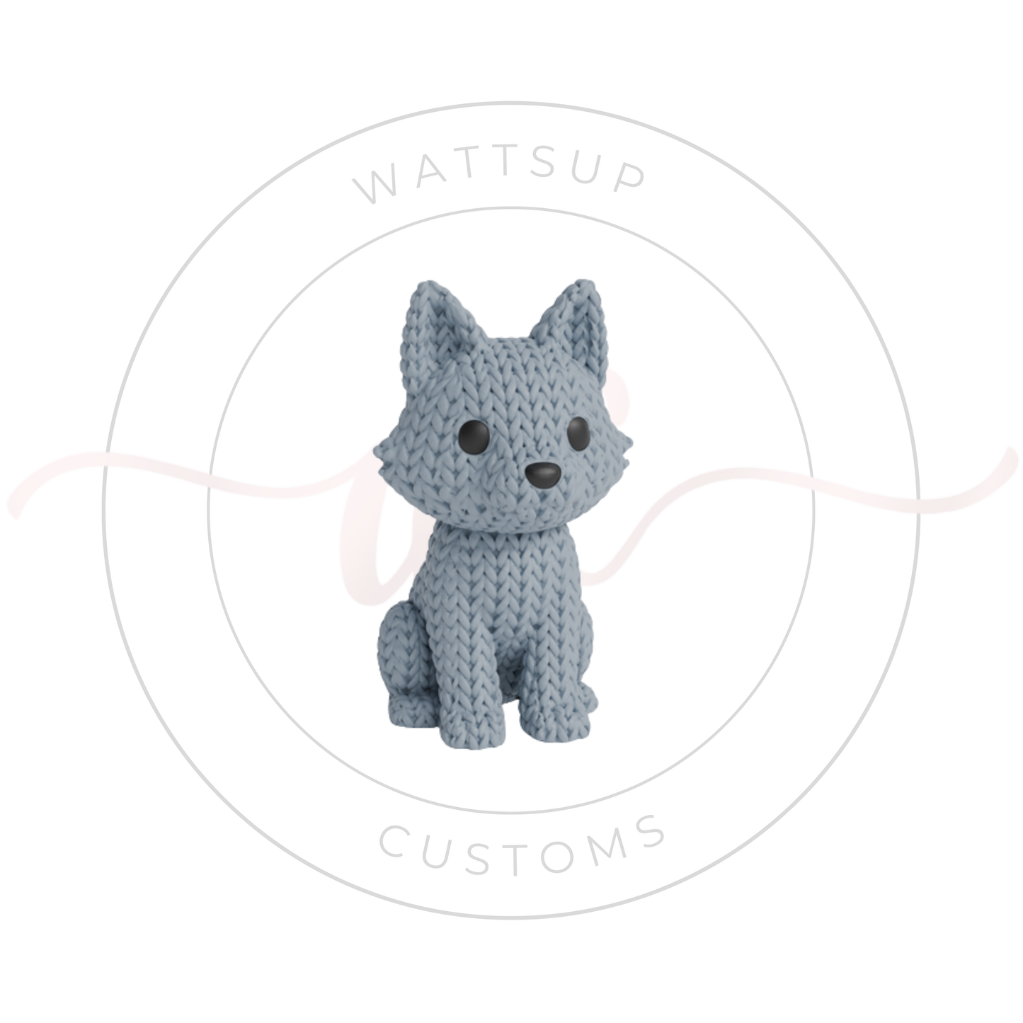 Knitted Animal Straw Charms - Wattsupcustoms