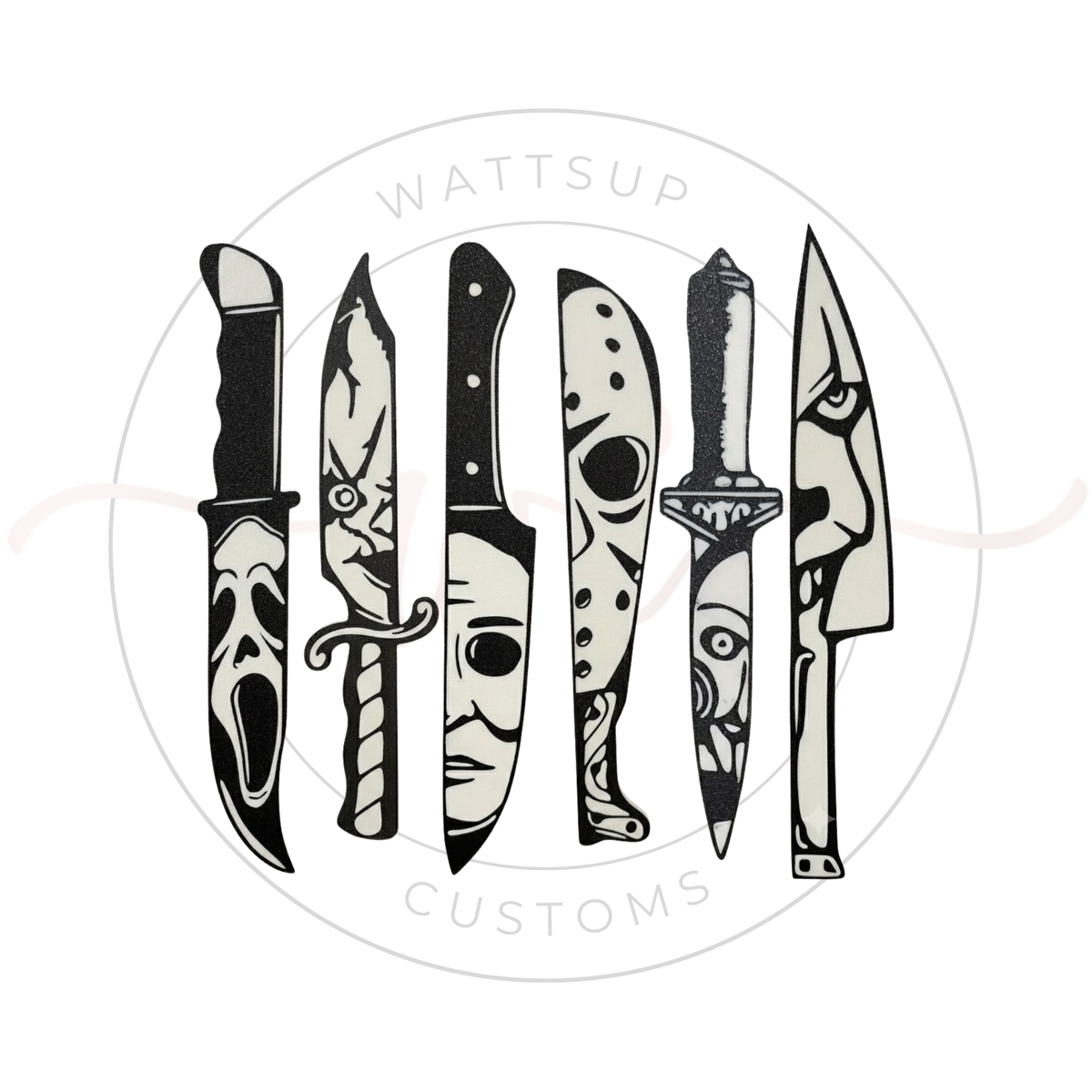 Horror Knives Wall Art
